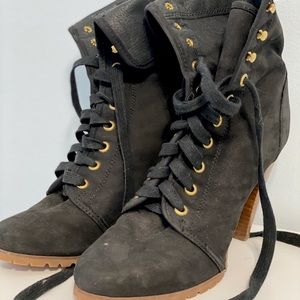 Lace Up Black boots